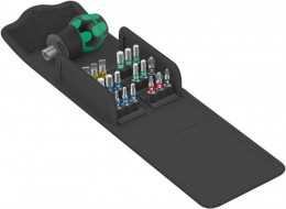 Wera Kraftform Kompakt Stubby 1, 19pc Set with Pouch, 05057471001 £44.95